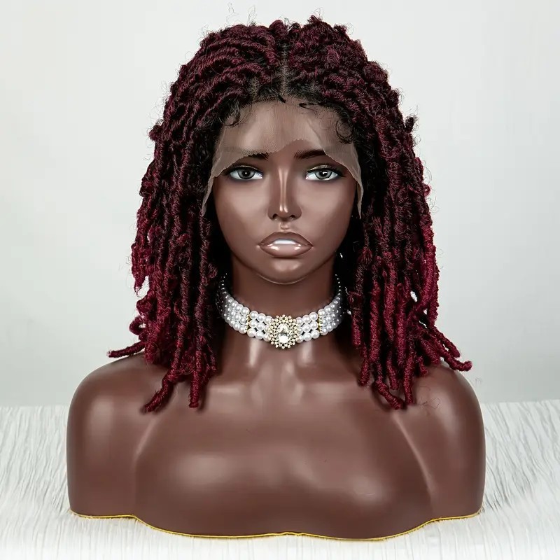 ヨーロッパとアメリカの越境電子商取引 TEMU Amazon ドロップシッピング化学繊維ドレッドヘアウィッグファッションウィッグヘッドギア編組ヘア|undefined
