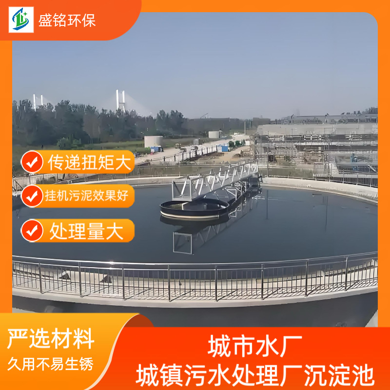 中心传动浓缩刮泥机浓缩池高密池悬挂式垂架式刮泥机二沉淀刮泥机