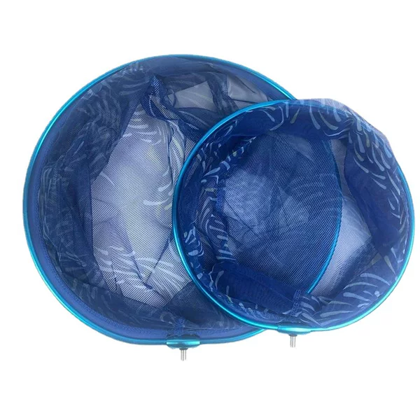 Fishing gear wholesale aluminum alloy integrated braiding head Fishing Fishing net head fishing supplies printing fishing braiding