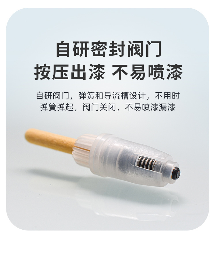 Leshida Emma Special Paint Touch-Up Pen for Scratch Repair, Electric Scooter Red Paint Scratch Removal, White Original Factory Pearlescent Paint