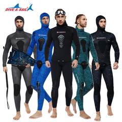New diving suit 3/5/7MM camouflage fishing suit outdoor fishing split suit free diving wet suit