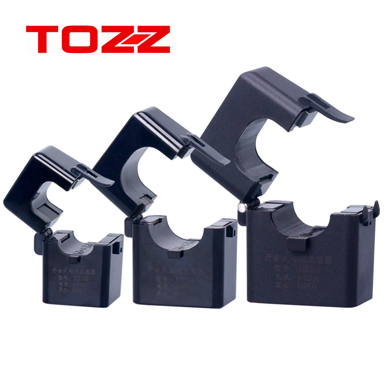 厂家开口式三相四线电表交流小型开合式电流互感器0.5级24/36孔径