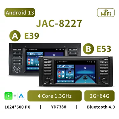 DVD Navigation E39 X5 E53 7inch Car-mounted - 8227-android-13-4-core-2g64g-7inch-model-a