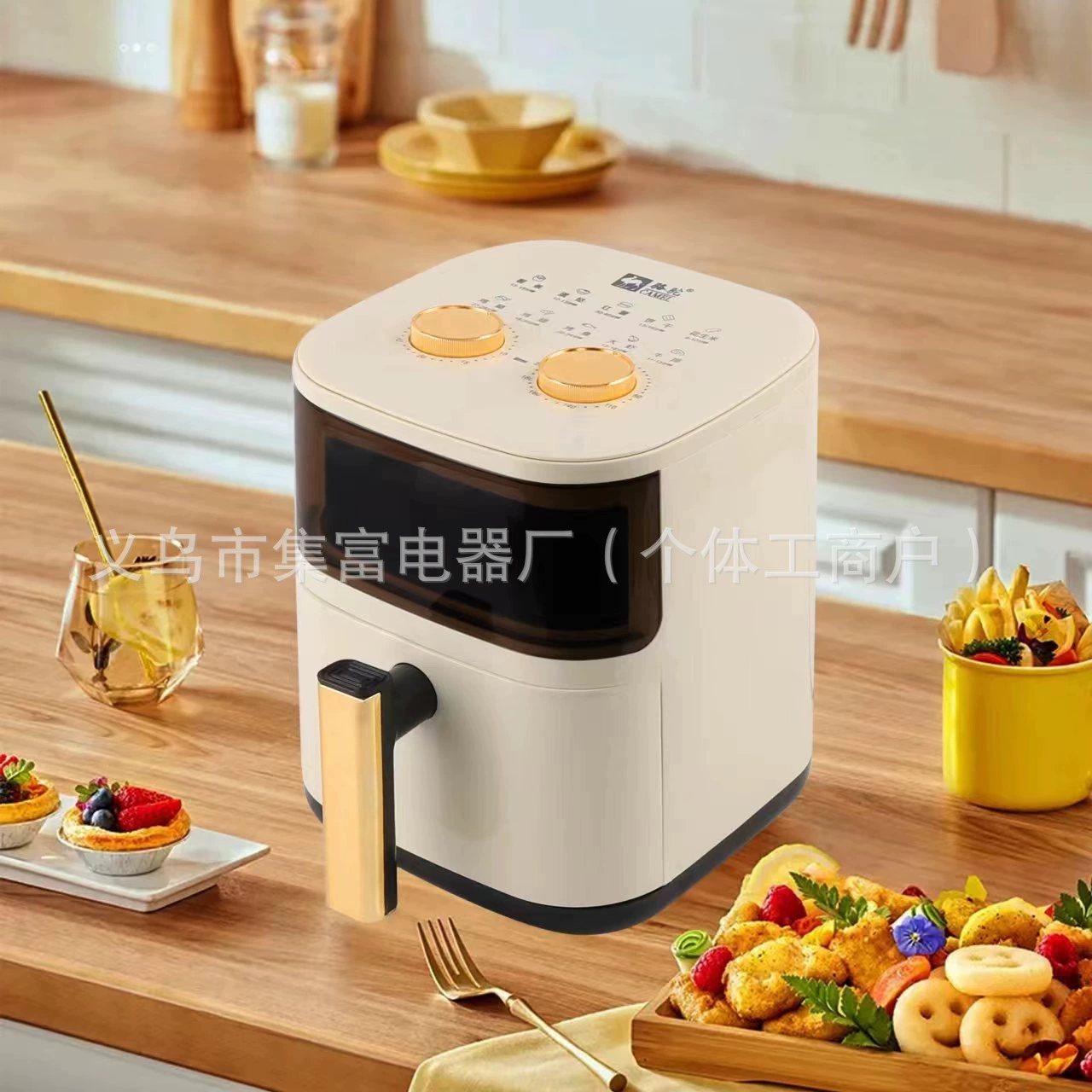 Многофункциональная электрическая аэрофритюрница-духовка Camel с функцией пароварки, полностью автоматическая, для здорового питания, экономия масла