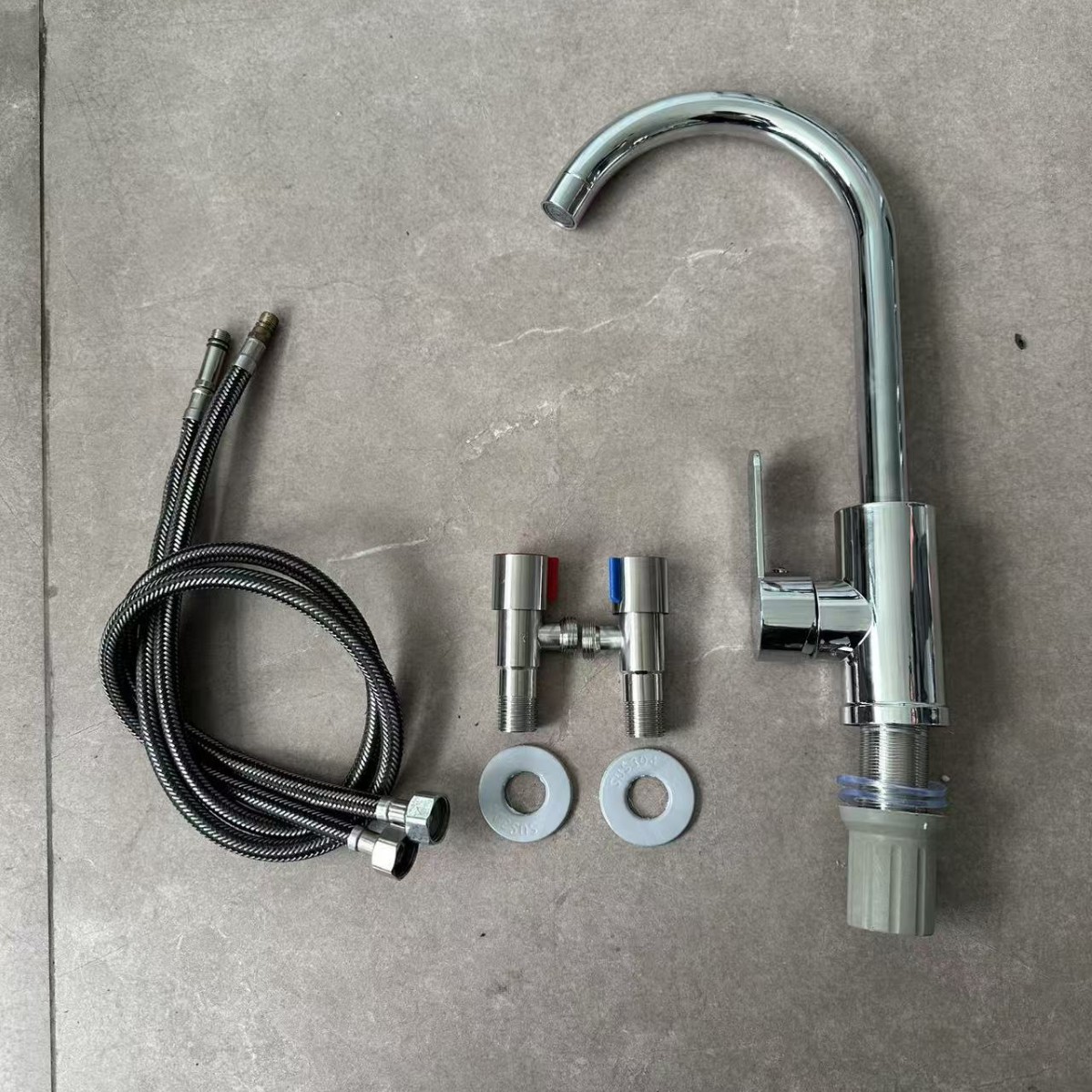 7540 싱크대(스탠드, 냉온수 수도꼭지 포함)