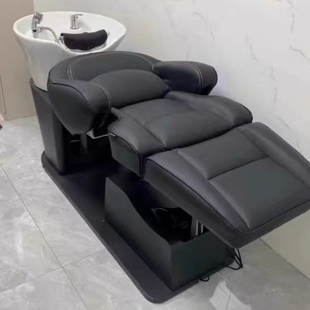 모델 A 전기 리프팅 침대 블랙 티타늄 실리콘 머리 받침