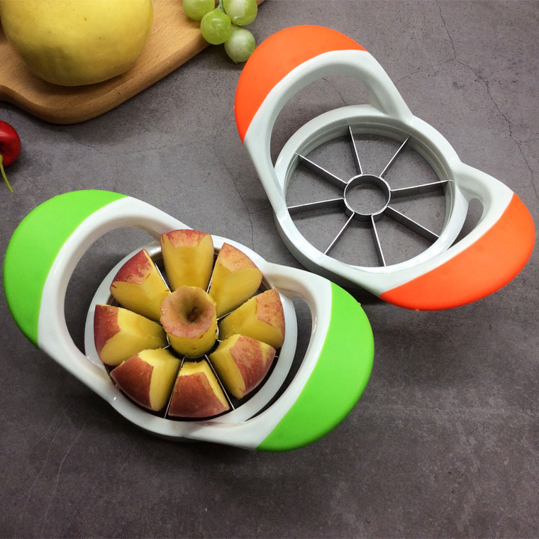 Apple corte de gran tamaño 8 corte de fruta corte de pera 8 piezas pétalo separador de corte de fruta Apple