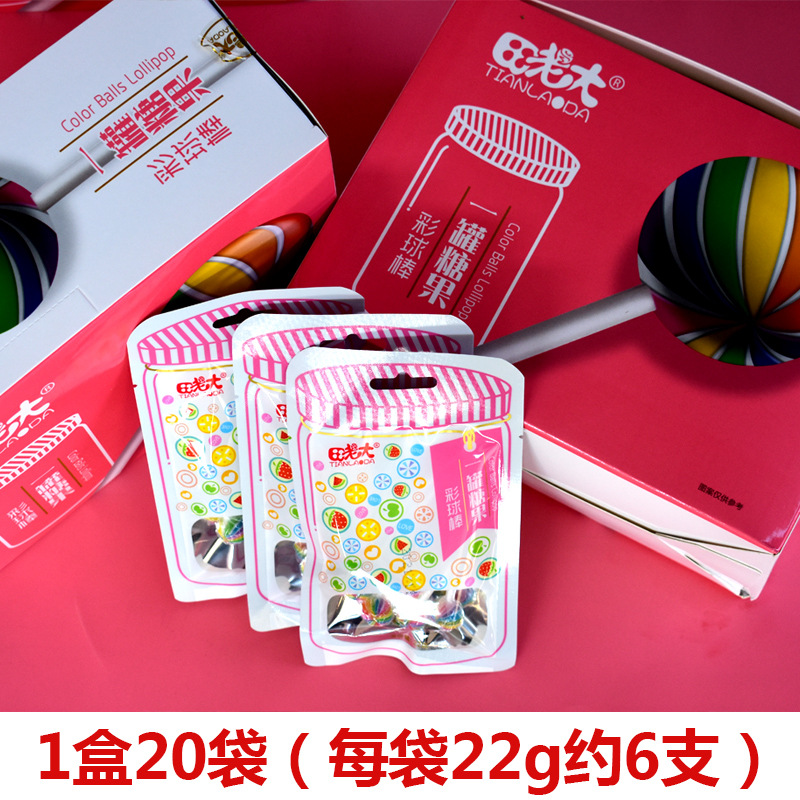 미니 레인보우 롤리팝 [1박스 20봉]