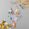 2022 Europe and America new pattern Amazon Independent woman Three- Sexy beach Bikini Fission Swimsuit