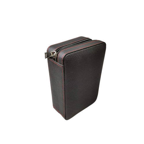 Cigar Box Set Cedar Wood Humidifier Zipper Bag Cigar Cover Portable Storage Bag