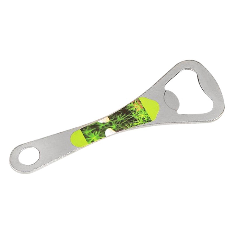 1 yuan wholesale stainless steel bottle opener bottle opener metal beer bottle opener stall department store beverage bottle opener