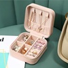 Handheld storage system, accessory, jewelry for traveling, necklace, chain, lipstick, makeup box, mirror, Birthday gift