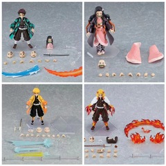 鬼滅Figma豆かまど門炭治郎我妻善逸炎柱可動フィギュア卸売り