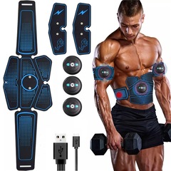 国境を越えた卸売 EMS レイジーフィットネスベルト腹筋パッチ腹筋トレーニングマッサージ家庭用スポーツ用品