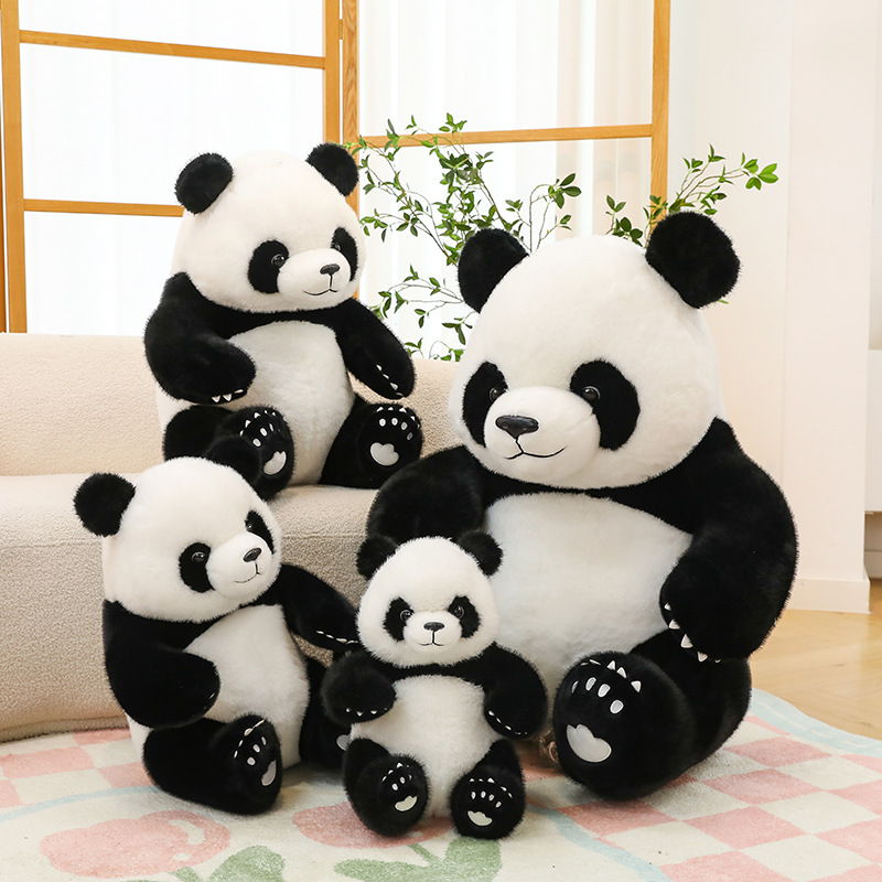 Plush realistic cute toy
