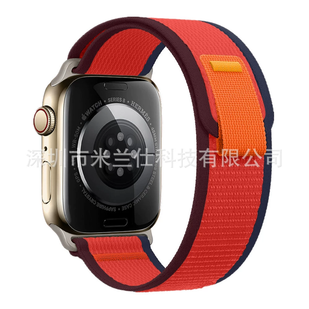 Подходит для Apple Watch S11 Alpine Ultra2 Wild Trail apple iwatch678910 петля нейлоновый ремешок