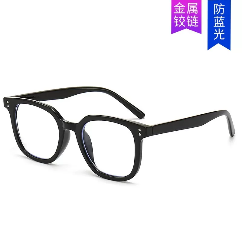新款防蓝光眼镜ins风女小红书爆款眼镜框架摆拍装饰防蓝光平光镜