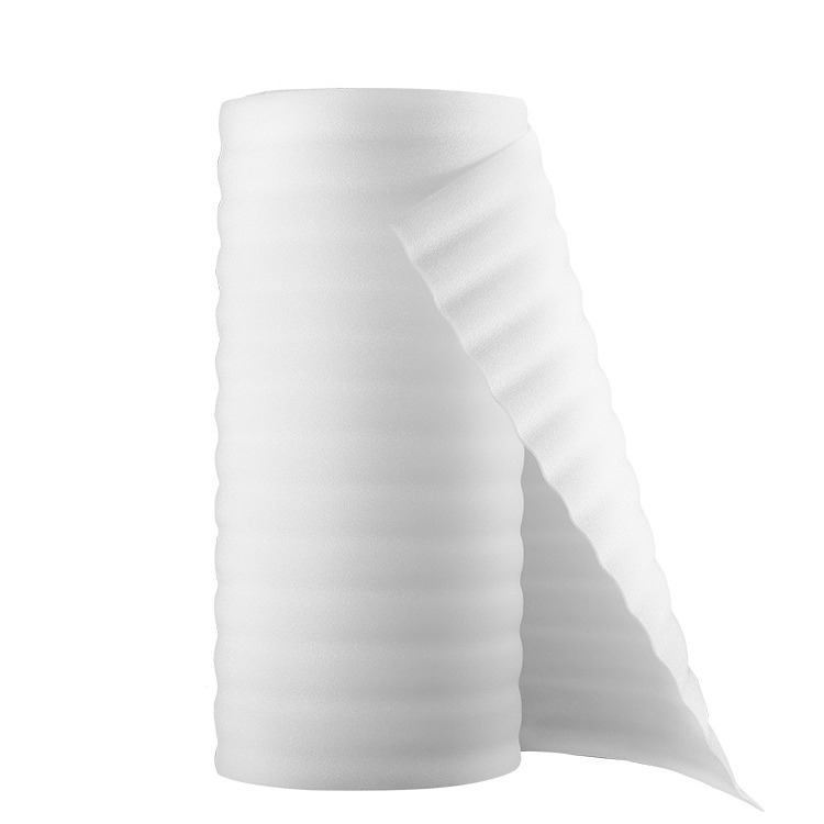 Rollo de algodón perlado anticolisión de 5mm de espesor, algodón espumoso, material de película de embalaje logístico, aislamiento térmico, rollo de algodón epe, logística, entrega urgente image 7