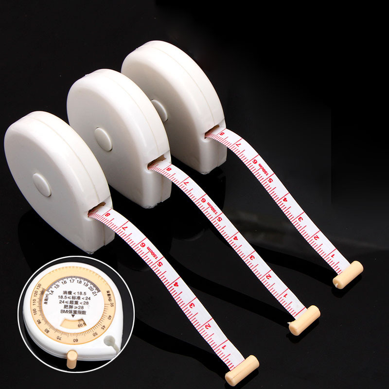 Mini Tape Measure Specialized Clothing Tape Measure Leather Tape for Measuring Fabric Three Dimensions High Precision Meter Ruler Soft Tape Measure for Measuring Bust Waist Hip