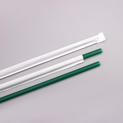 彩色細吸管一次性帶尖頭果汁塑料奶茶吸管獨立包裝黑色100支