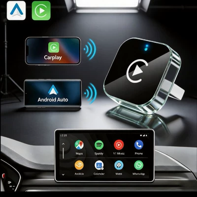 2-in-1 Android Auto Screen | Simsiz CarPlay və Android Auto