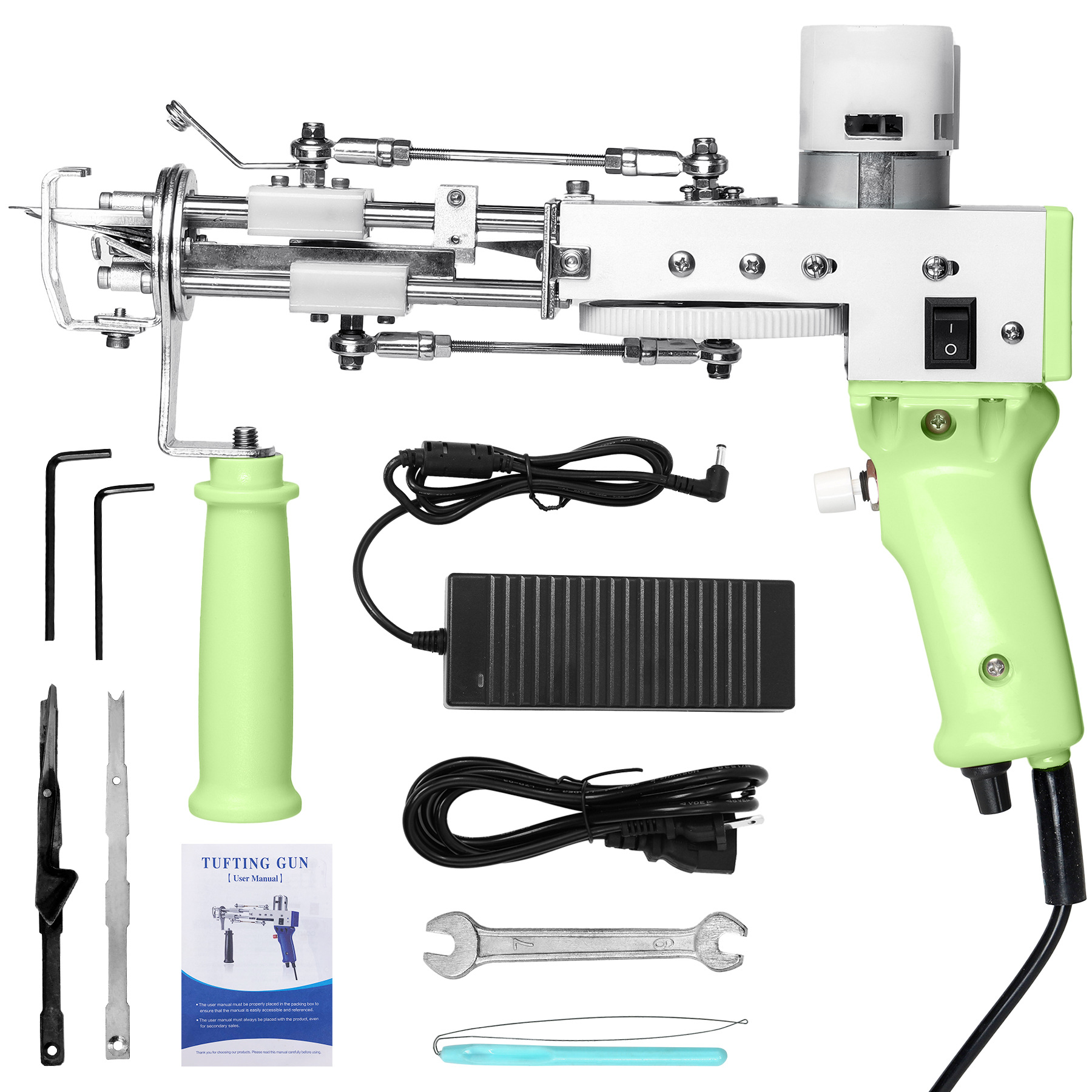 Pistola de Tufting 2 en 1 para Alfombras TD-03
