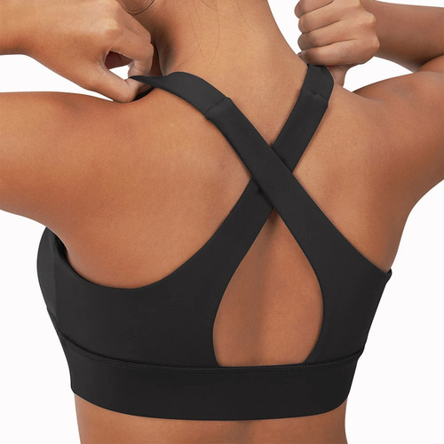 European and American waist training sports bra for women fixed chest pad beautiful back high intensity fitness large size bra foreign trade agent OK16 