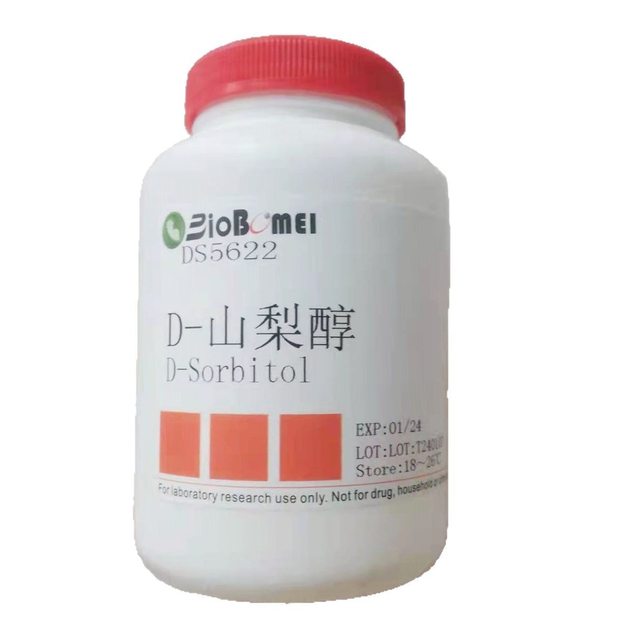 D-山梨醇   ≥98% D-山梨糖醇 科研实验试剂CAS:50-70-4