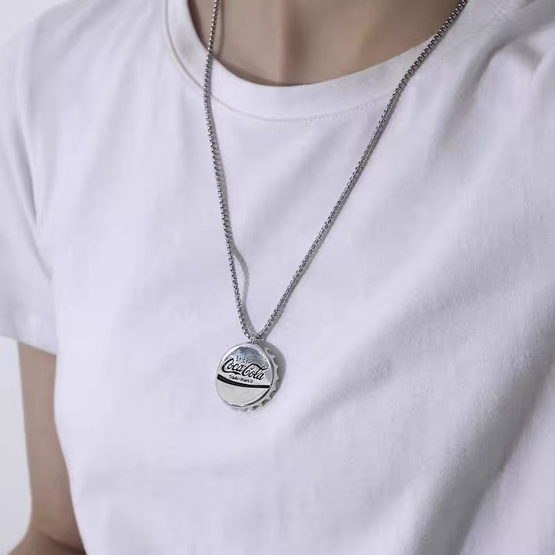 Otoño y invierno minimalistas collares colgante de goteo de Feng Shui mujeres chaqueta larga suéter cadena casual accesorios de lujo ligero