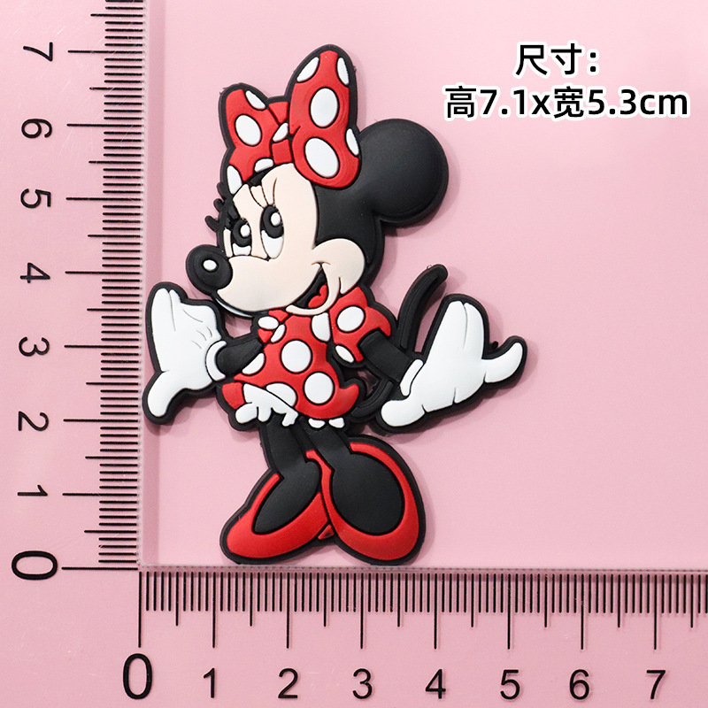 大小ミッキーミニーミッキーマウス DIY 漫画装飾アクセサリー携帯電話ケースパッチ下駄スリッパバックルステッカー|undefined