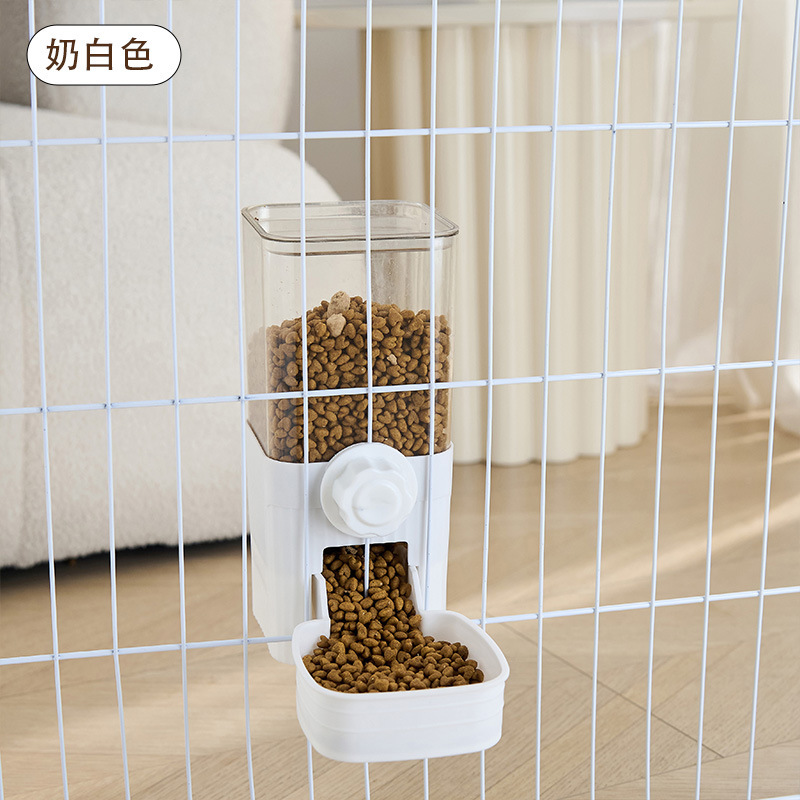 猫とウサギの水飲み場給餌機クロスボーダーホットセール犬吊り下げ自動ウォーターディスペンサー吊り下げケージ猫ボウル犬フードボウル|undefined