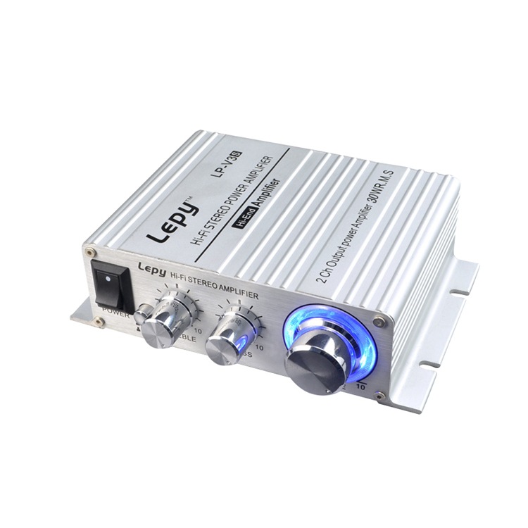 Усилитель Hi-Fi Lepy LP-V3S серебристый