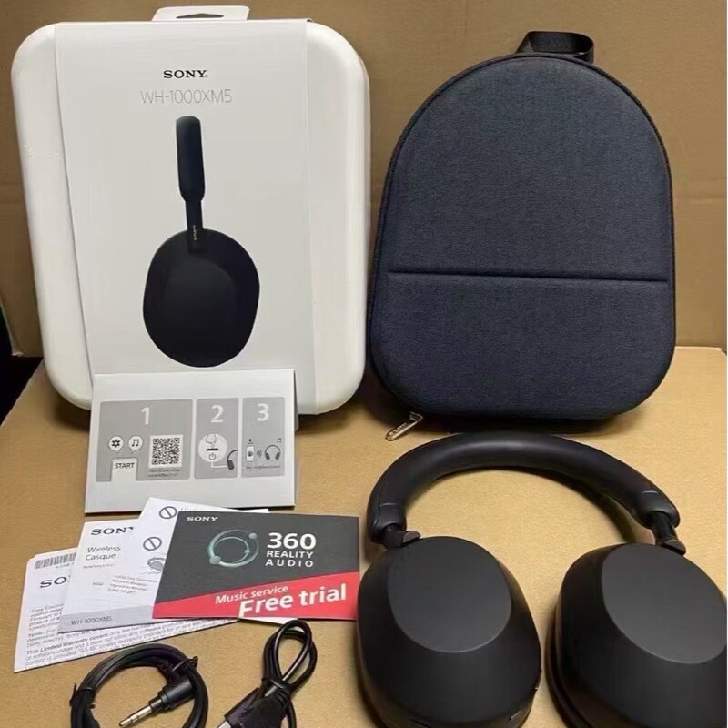 WH-1000XM5 ヘッドセット ワイヤレス Bluetooth ノイズキャンセリング ヘッドセット 1000XM4 アップグレード|undefined