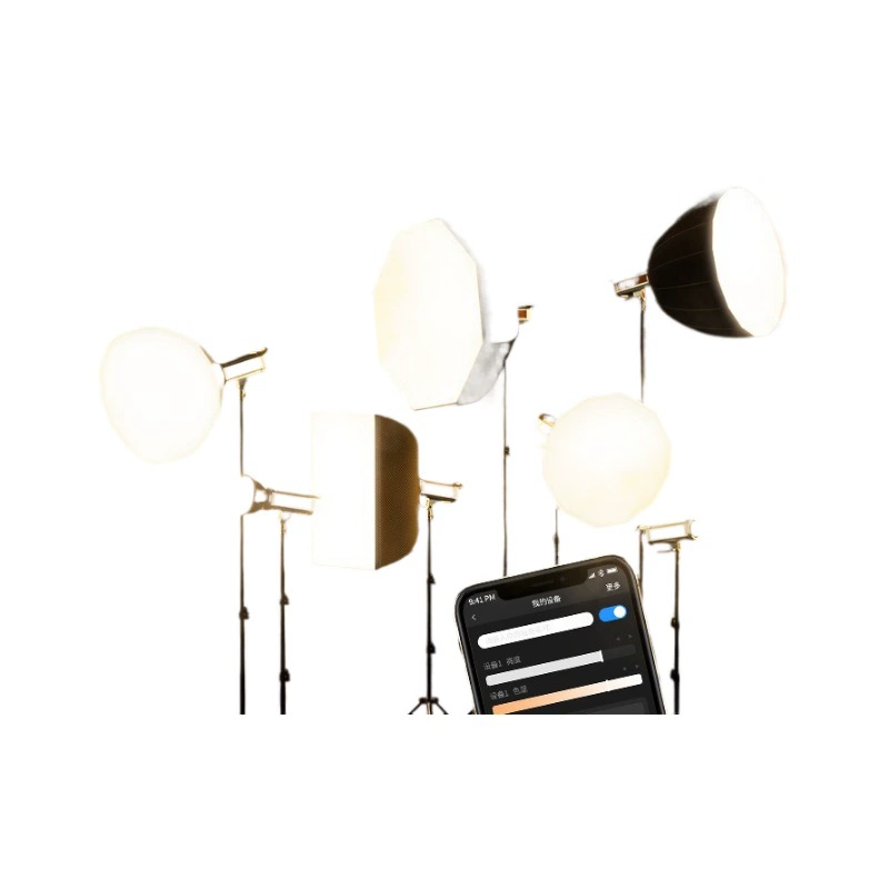 Fill light, spherical lamp, LED mobile phone, 200W, bluetooth, remote control