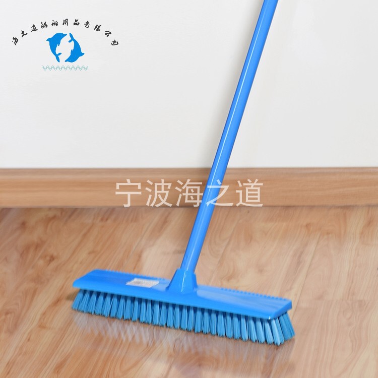 IMPA510613 Marine Nylon Deck Brush with Handle Plastic Clamp Brush Decontamination Cleaning Brush IMPA510613 Marine Nylon Deck Brush with Handle Plastic Clamp Brush Decontamination Cleaning Brush