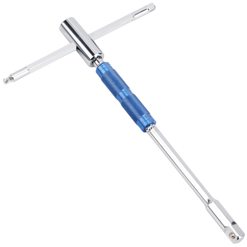 Reparación de automóviles multifuncional manguito hexagonal tipo T manguito de coche combinación de llave de tubo tipo L juego de herramientas de neumáticos Dafei exterior image 19