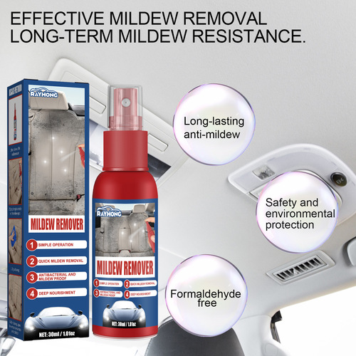 Rayhong Car Mold Remover, Interior Cleaning and Maintenance Mold Remover for Car Seats, Floor Mats, and Ceilings