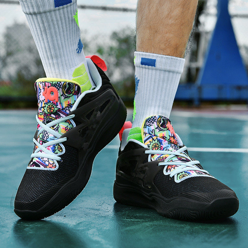 Durant KD15 basketball shoes for men and women, 16th generation, with sound when rubbing, suitable for teenagers, children, and students, wear-resistant sports running shoes Durant KD15 basketball shoes for men and women, 16th generation, with sound when rubbing, suitable for teenagers, children, and students, wear-resistant sports running shoes