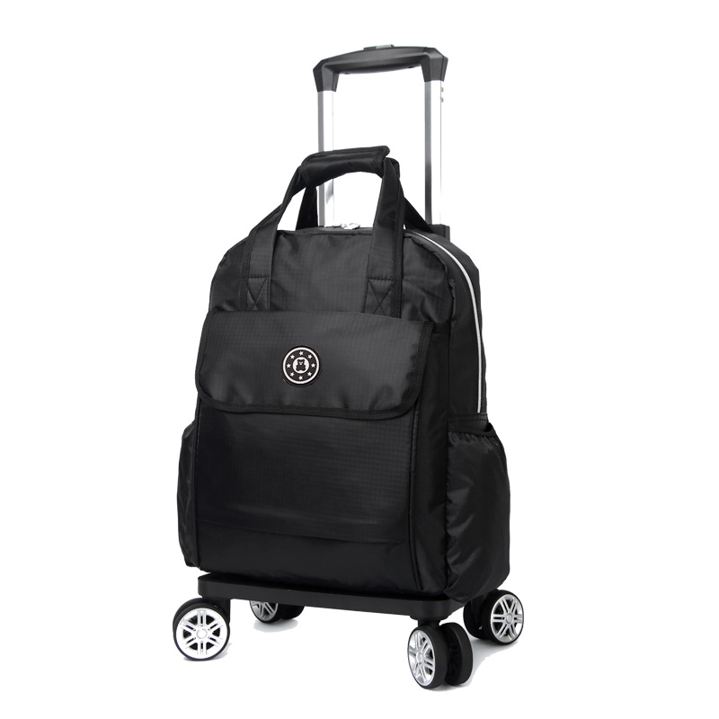 Rueda universal trolley mochila plegable ligero trolley bolsa de viaje de larga y corta distancia bolsa impermeable bolsa de embarque al por mayor