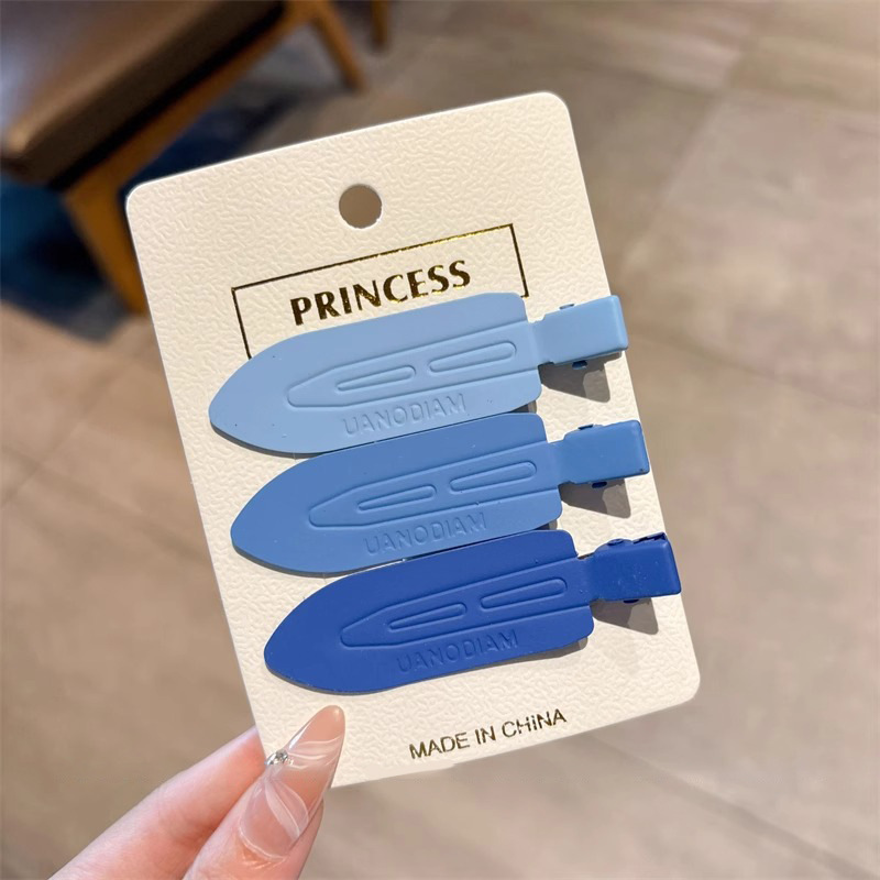 Pin de cabello para mujeres 2025 nuevo pin de cabello lateral frontal frontal frisa pin de cabello sin marcas de maquillaje pin de cabello pin de boca de pato adornamiento