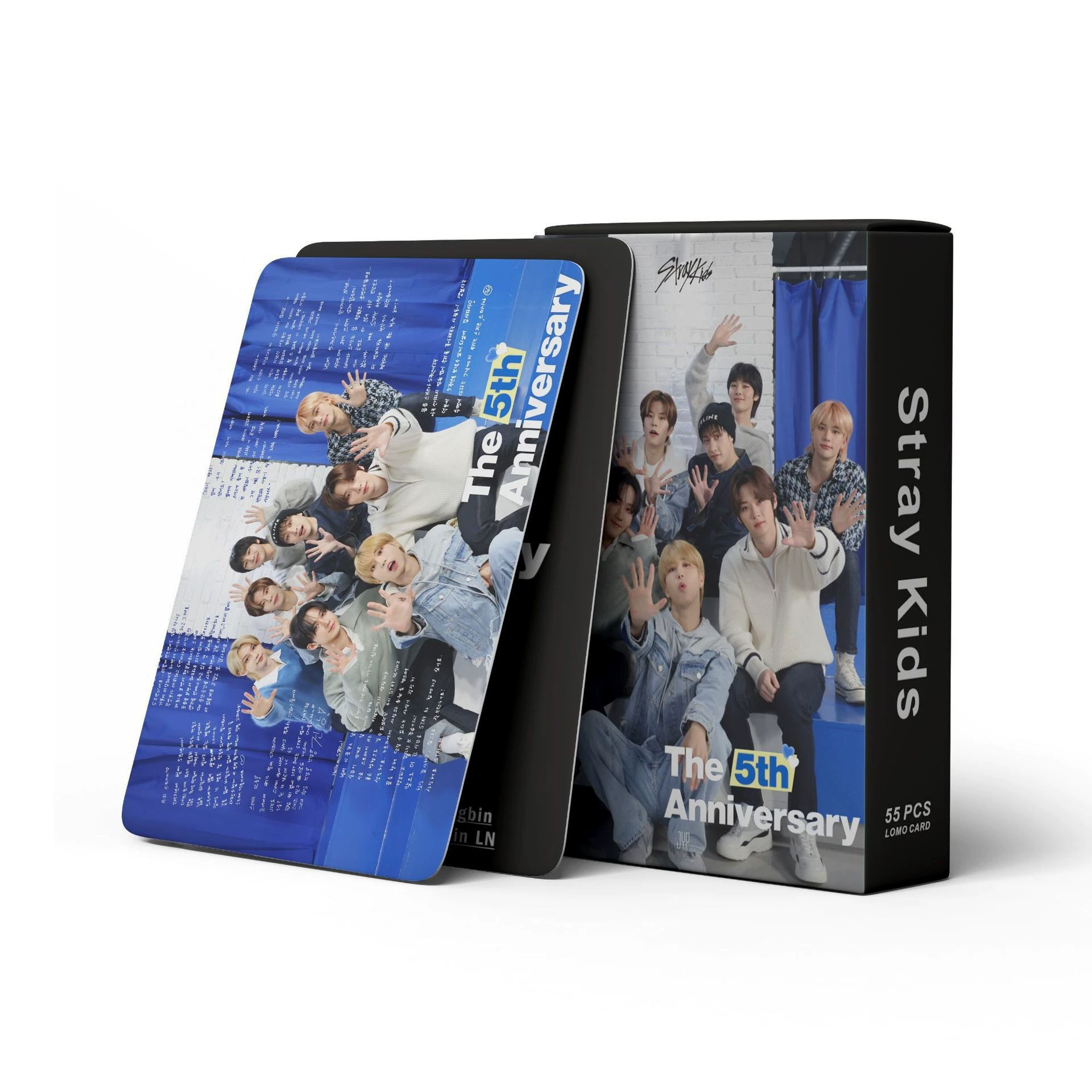 Граничная горячая продажа 55 карточек фото Stray Kids в наличии к 5-й годовщине 5th AnniKPOP периферия LOMO фото карточки