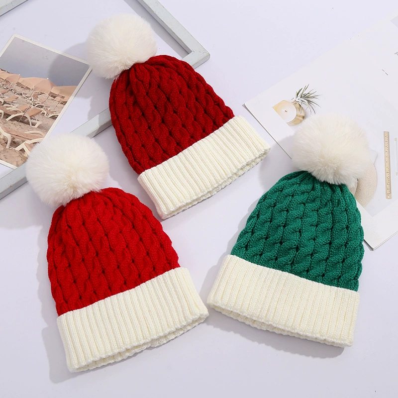 Warm Christmas knitted decorations, Birthday gift
