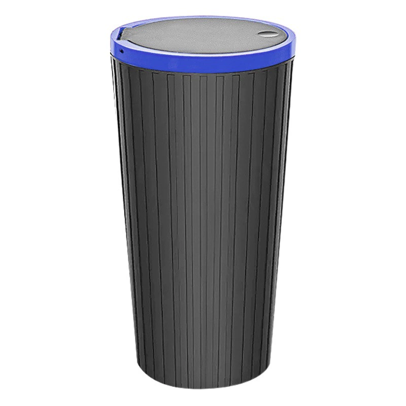 Автомобильное мусорное ведро с крышкой круглый мусорный ящик автомобильное водонепроницаемое ведро для хранения Автомобильная чашка с центральным управлением мусорный бак