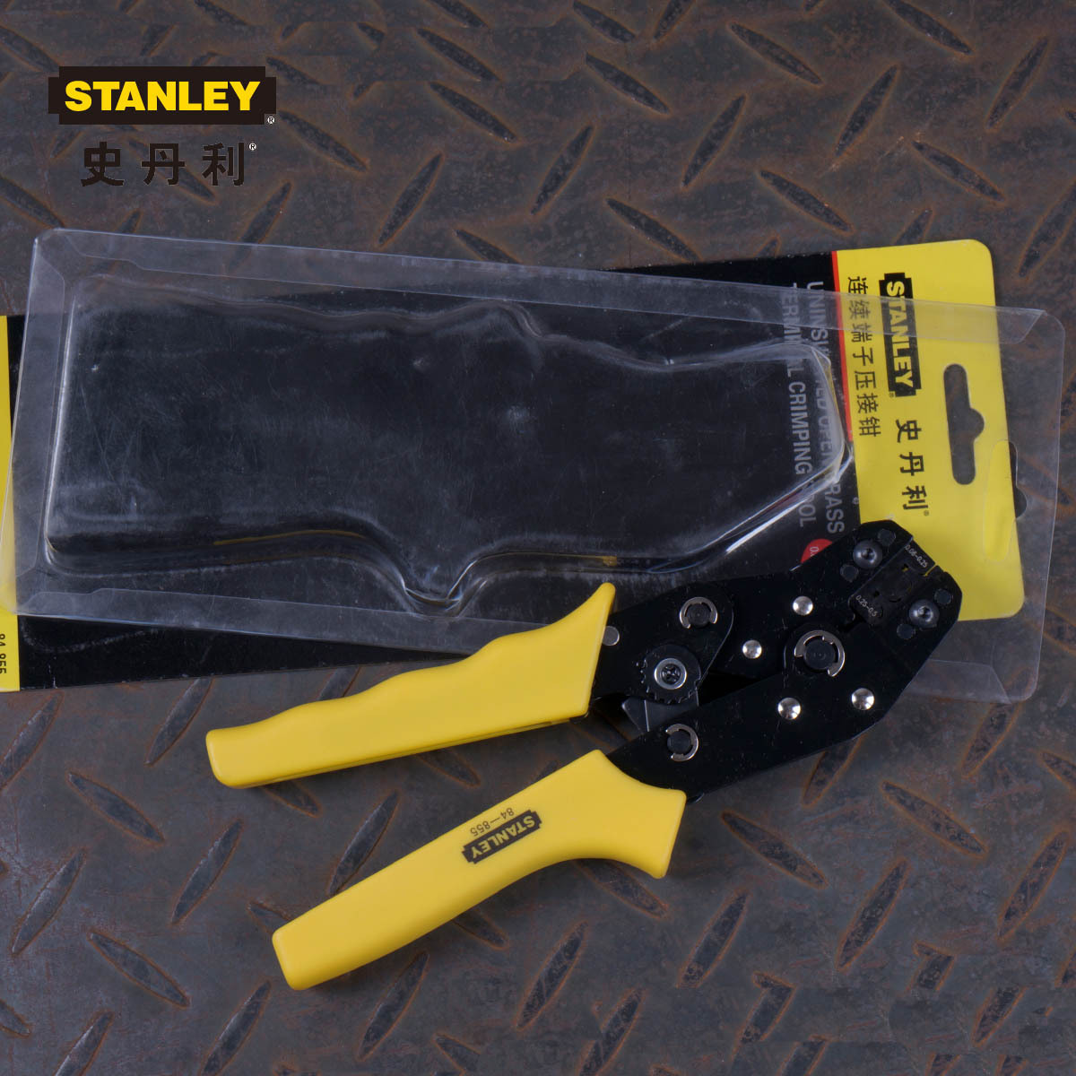 史丹利84-855/856-22高碳钢B系列连续端子压接钳压线钳0.08-0.5mm