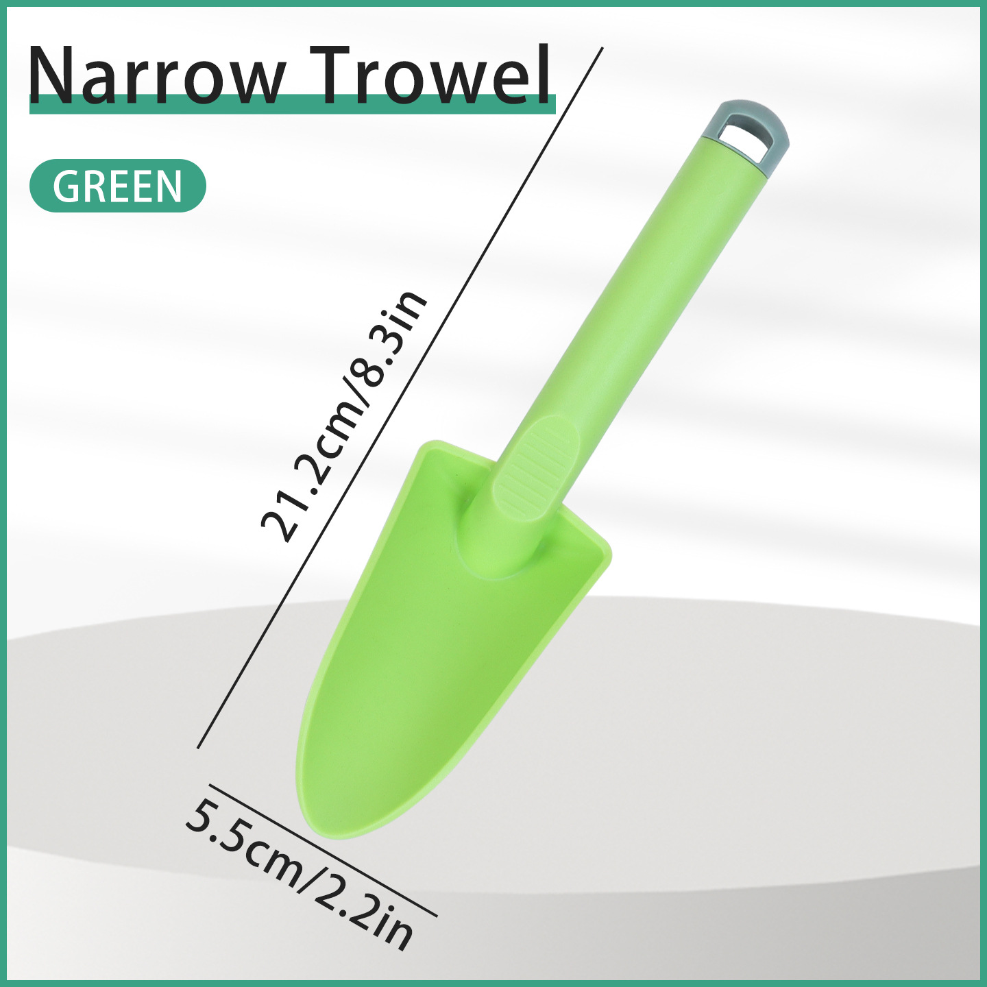 [pp material] j101f green narrow shovel