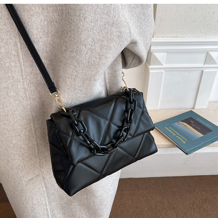 Herbst und Wintertaschen 2021 neue trendige Taschen Damentaschen Fashion OneShoulder Messenger Bagpicture9