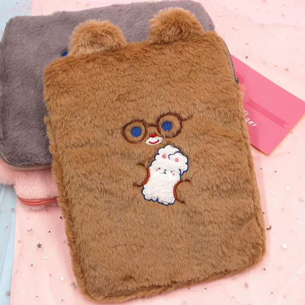 Doodle ipad bag 11 inch 10.5 inch 9.7 inch liner bag Korean ins Wind girl tablet computer bag file bag
