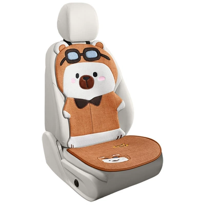 Four Seasons Pad: Linen Three-Dimensional Cartoon Flying Bear