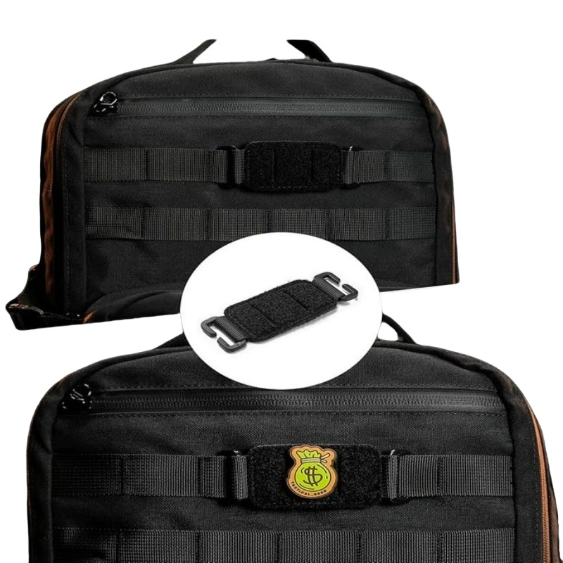 Пластинка для нашивки Molle с аксессуарами, основа на липучке, основа для значка морали, тактический жилет, функциональная основа на липучке