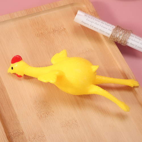 Decompression, decompression, spoof, creative pinching music, slow rebound, vent, funny vent, large egg-laying chicken toy wholesale